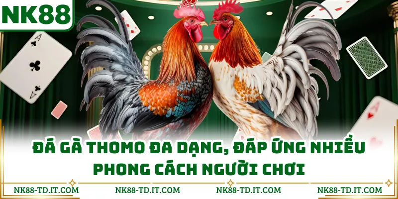 Đá Gà Thomo Đa Dạng, Đáp Ứng Nhiều Phong Cách Người Chơi